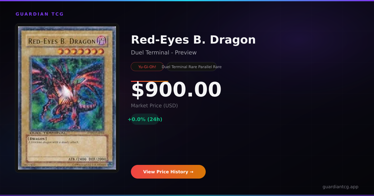Red-Eyes Black Dragon Card Values (2026) — All Versions, PSA 10 Prices ...